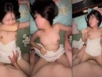 Da trắng hàng múp vừa chơi em còn lấy tay xoa vú