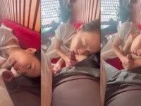 Ở quán cafe mà em bú mút như ở nhà vậy