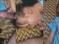 Xuất tinh vô miệng em rồi anh còn cố làm nháy nữa